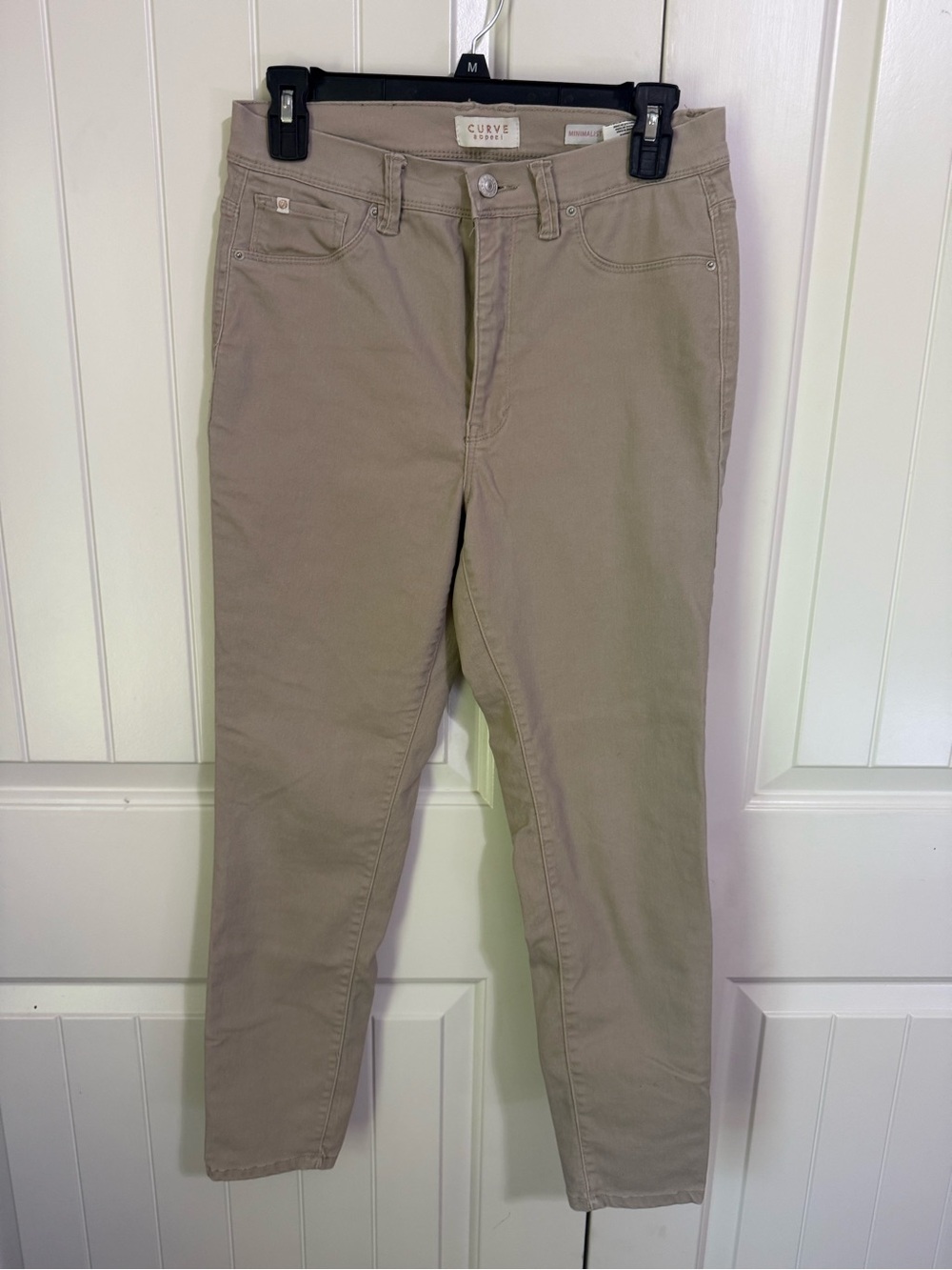 Curve Studio Men’s Straight Chinos in Taupe